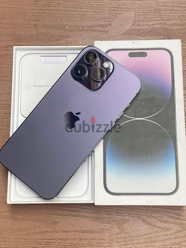 Iphone 14 pro max 256 مبدل ضهر ليزر 1