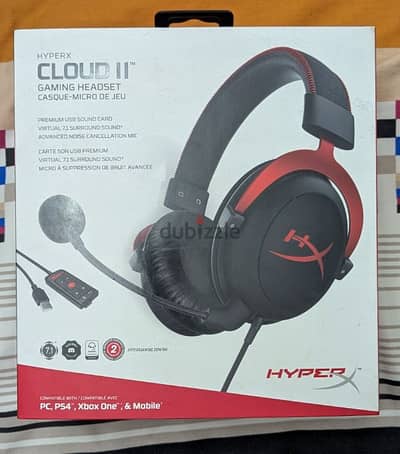 NEW hyperx cloud 2 gaming headset