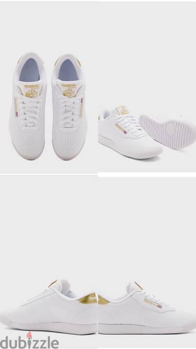 Reebok white sneakers