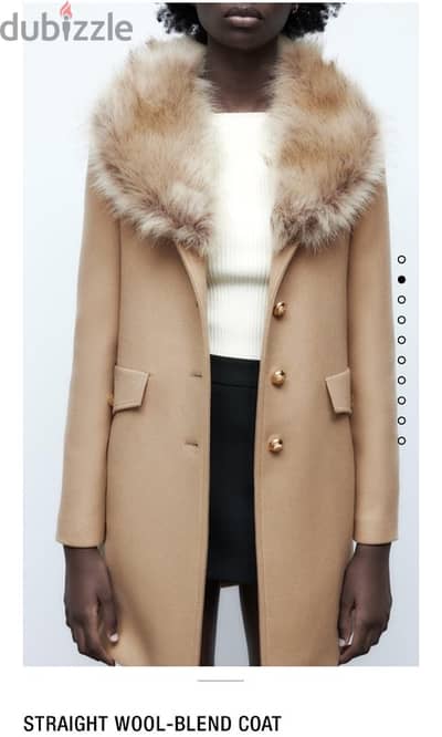 Zara Coat - Beig - New