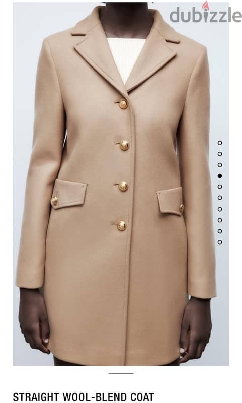 Zara Coat - Beig - New 2