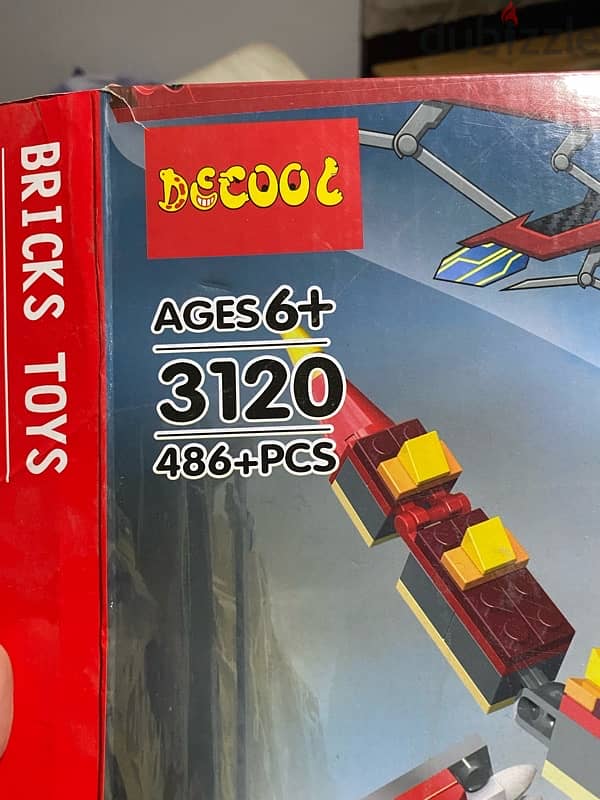 Decool lego architect  486 pcs 1