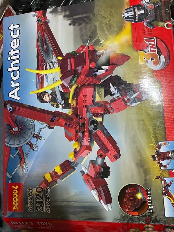 Decool lego architect  486 pcs 2