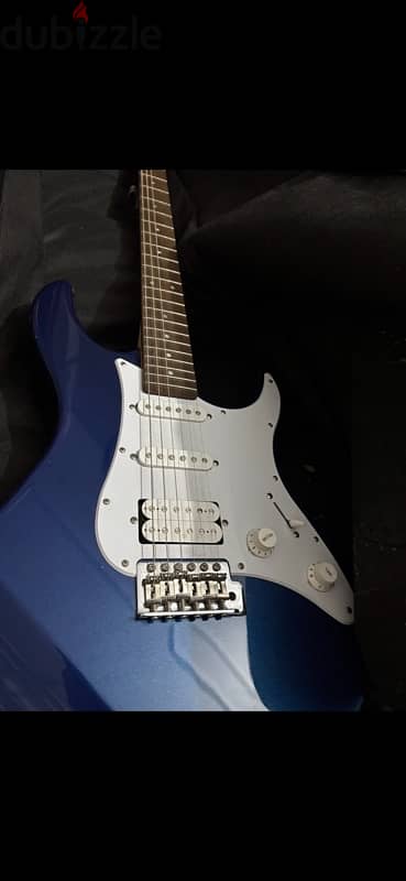 yamaha electric guitar pacific dark blue 2