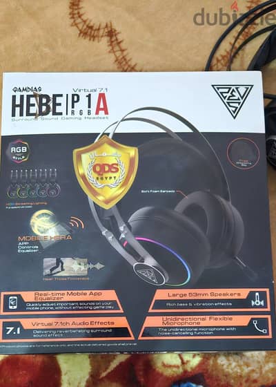 سماعه  GAMDIAS HEBE P1A 7.1 Surround