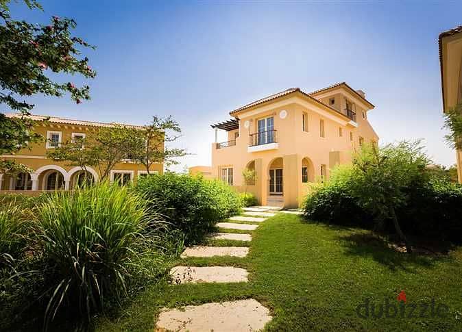 Villa for sale in New Cairo Al Tagamoa on the Middle Ring Road next to Zed East Ora New Cairo in installments over 10 years The villa has a garden 0