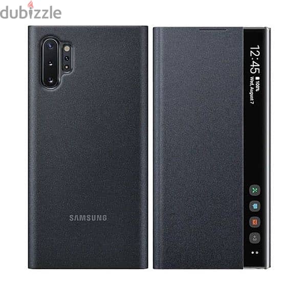 جرابSamsung Clear View اصلى بالسيريال 3