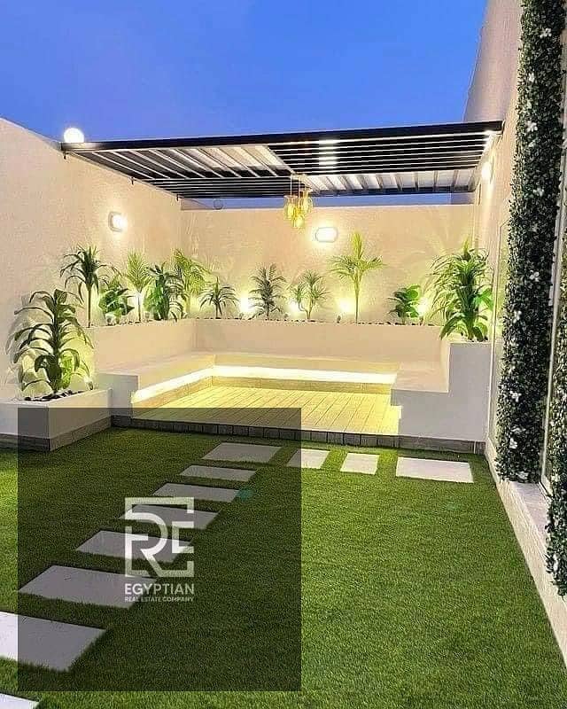 Villa for sale in Sarai Compound on the Suez Road, adjacent to Madinaty in New Cairo. 0