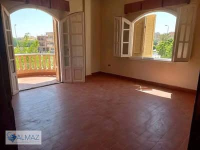 Apartment with a garden view for rent in Narges 3 Villas in the Fifth Settlement