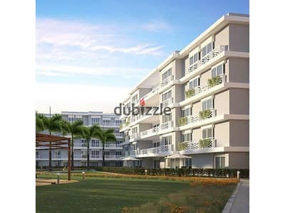 Apartment 167 meters ground floor with garden 111 meters for sale in Green 6 Compound, receipt for only 5 months