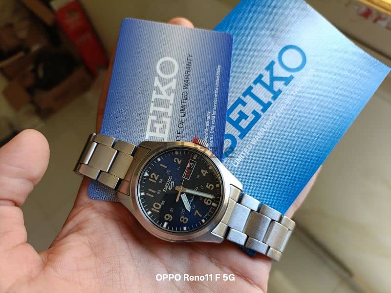 ساعة سيكو سبورت اوتوماتيك Seiko 5 Sports Automatic Watch 5