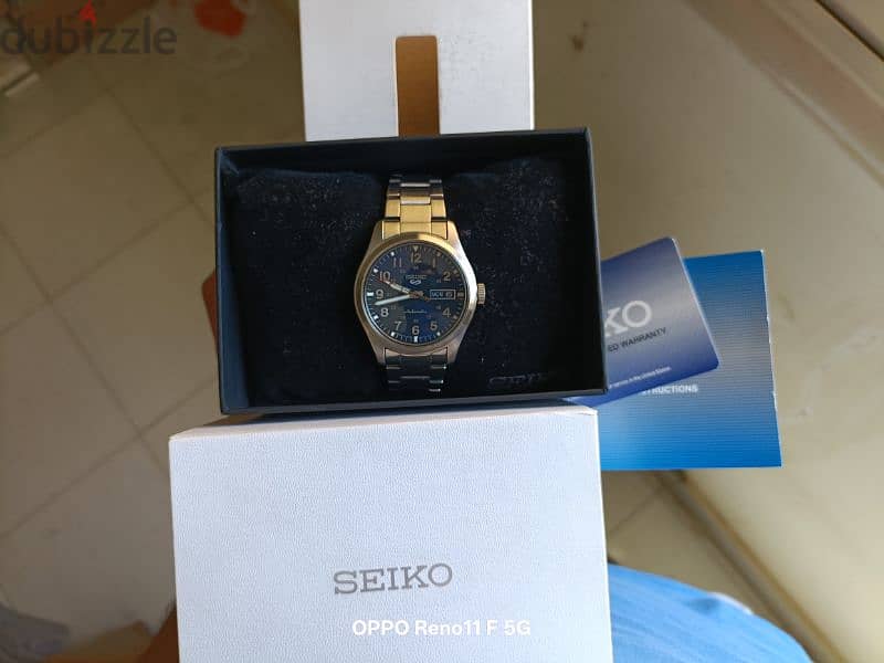 ساعة سيكو سبورت اوتوماتيك Seiko 5 Sports Automatic Watch 15