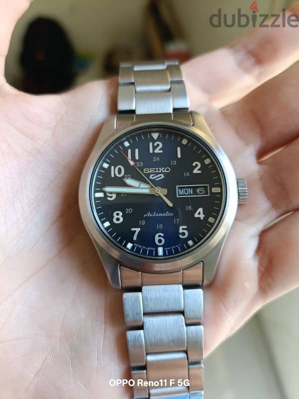 ساعة سيكو سبورت اوتوماتيك Seiko 5 Sports Automatic Watch 16