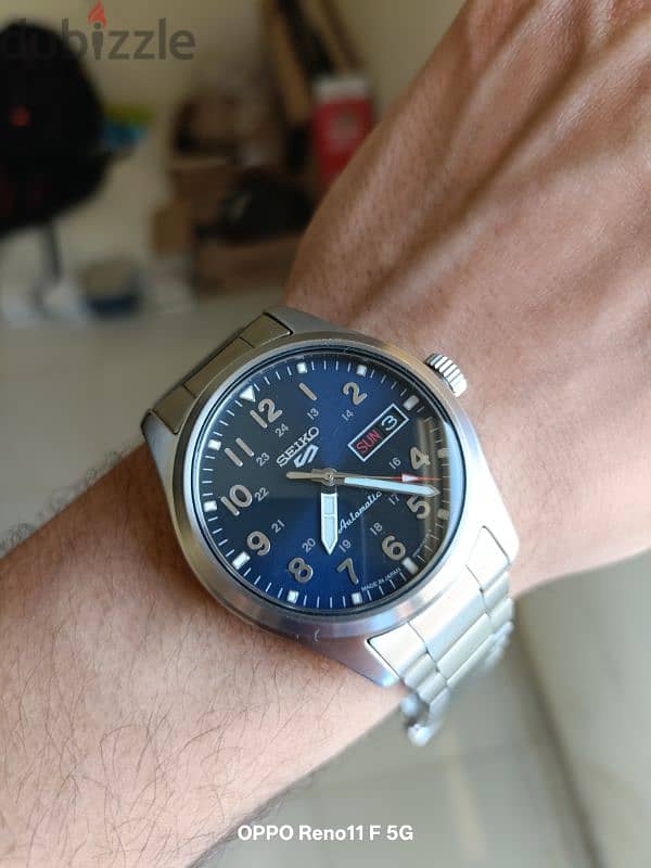 ساعة سيكو سبورت اوتوماتيك Seiko 5 Sports Automatic Watch 19