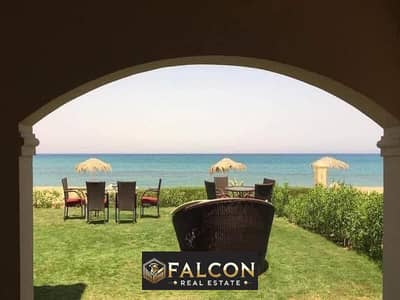 ( جــــاهز للسكـــــن و المعــــاينة الان ) شالية علي البحر FULLY  SEA VIEW متشطب بالكامل ف لافيستا 6 العين السخنة LAVISTA 6