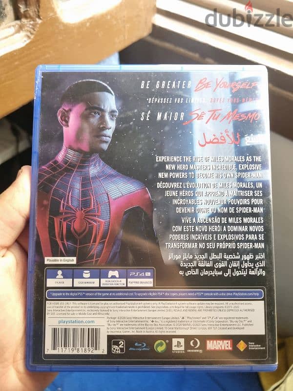 spiderman miles morals - ps4 0