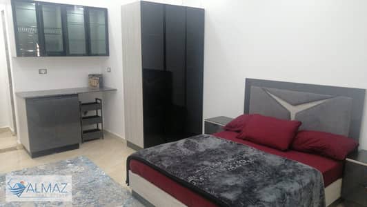 Furnished studio for rent in the Fifth Settlement El Narges 3 villas near South 90th Street.