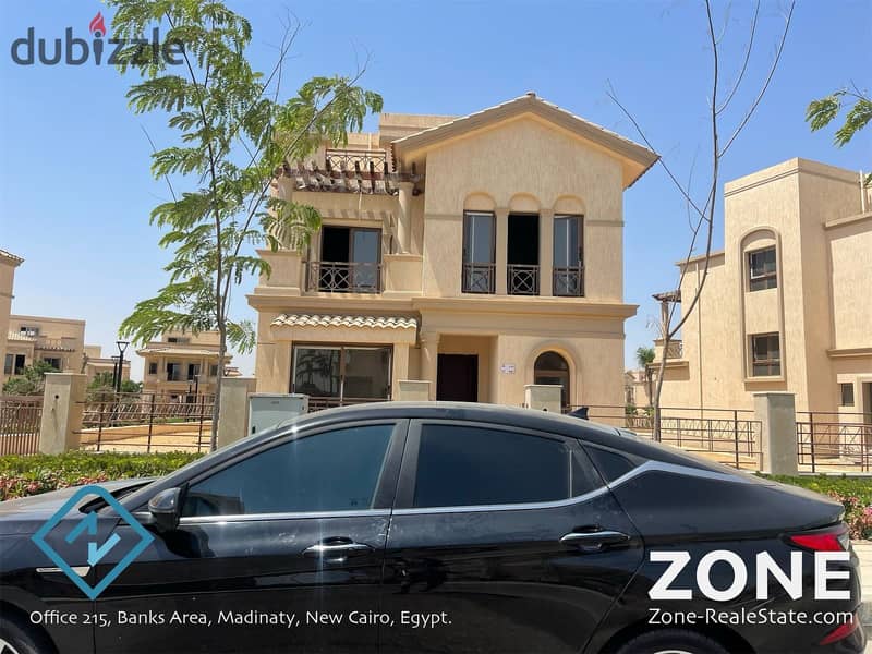 Standalone villa for sale at a great price in Madinaty C3 model garden view Four Seasons Villas 0