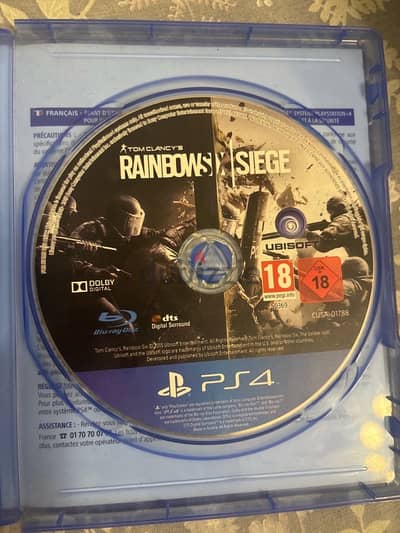 Rainbow Six Siedge CD