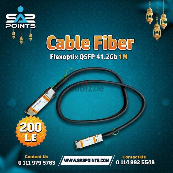 مستلزمات شبكات (cables و  Fiber Card وLan Card) 1