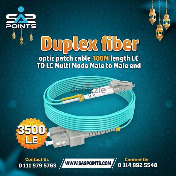 مستلزمات شبكات (cables و  Fiber Card وLan Card) 8