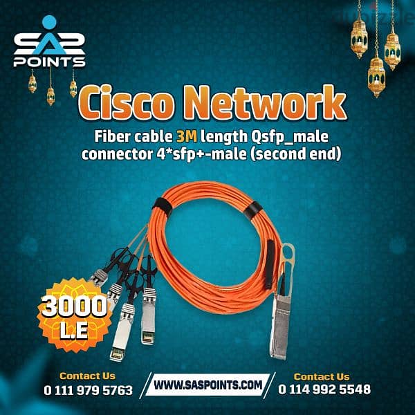 مستلزمات شبكات (cables و  Fiber Card وLan Card) 9