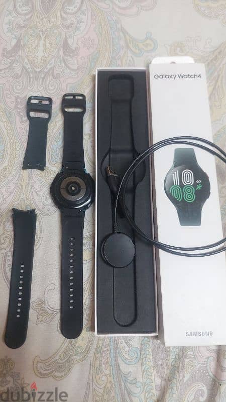 samsung watch 4 44m with ringke case and screen 1