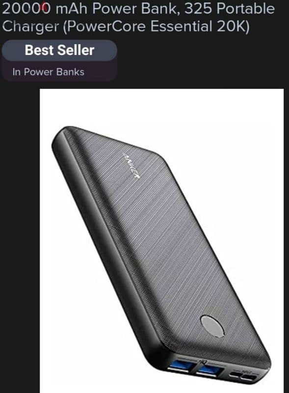 anker power bank 0