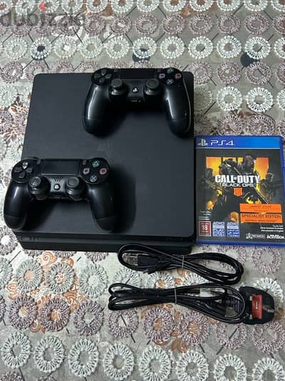 PlayStation 4 slim 1 Tb | بلايستيشن ٤ سليم ١ تيرا