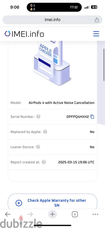 Airpods 4 with active noise cancellation