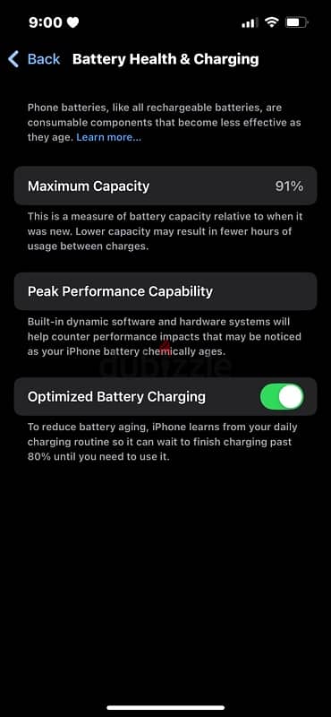 آيفون 13 battery 91%  128 giga 5