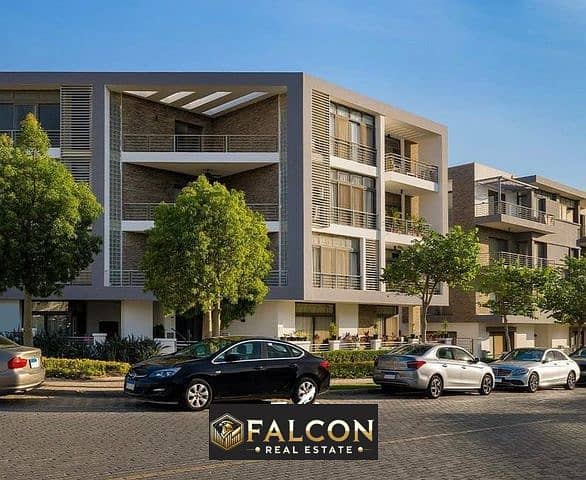 Own an apartment in the heart of the compound, minutes from Cairo Airport, directly on the Suez Road, in installments. A 42% discount is available in 0