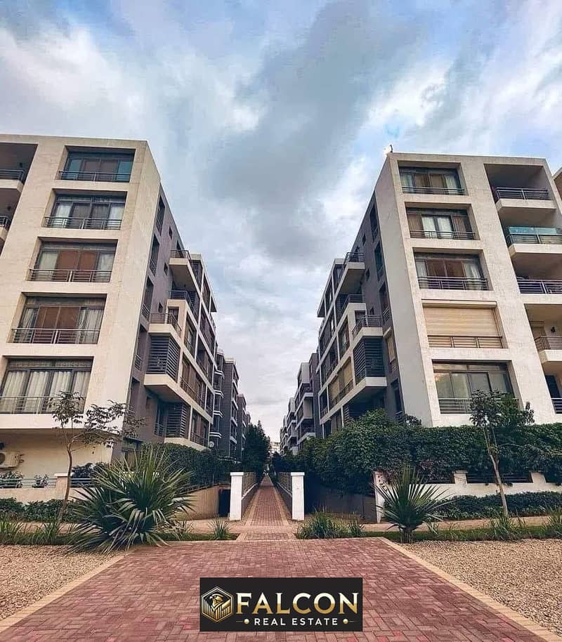 A distinctive 3bedroom apartment with an open sea view for sale in a prime location on the Suez Road, opposite Cairo Airport, in the Taj City Compound 0