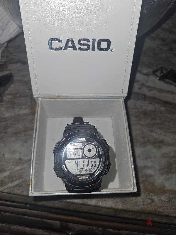 casio men's world time 2