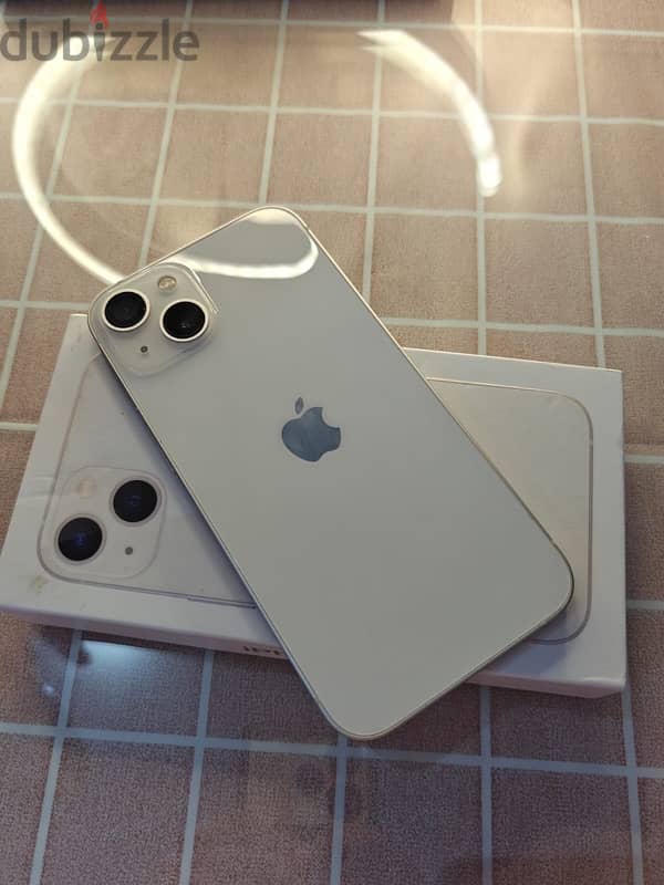 white iphone 13 B. 96 2