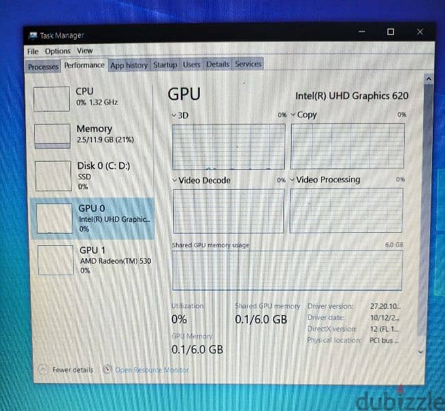 Lenovo Cor i7 - 8th - u Ram 12 giga Hard SSD 500 GPU AMD 4 giga 4