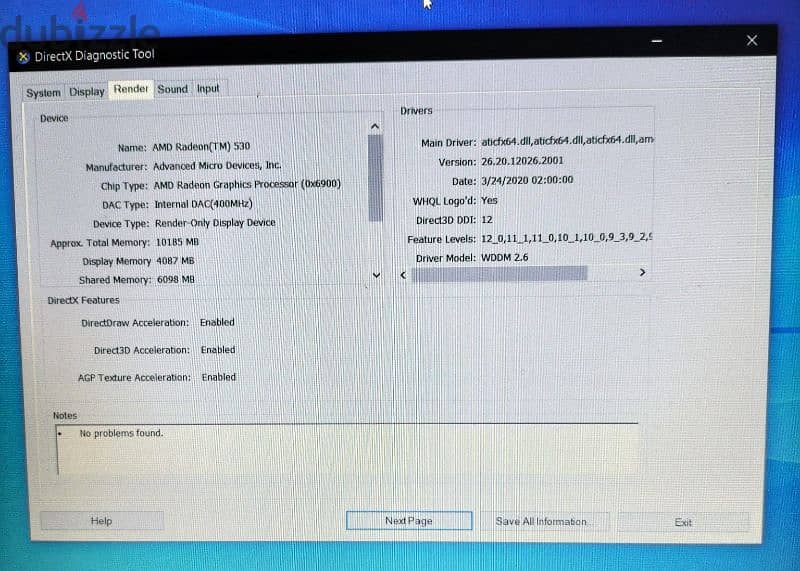 Lenovo Cor i7 - 8th - u Ram 12 giga Hard SSD 500 GPU AMD 4 giga 6