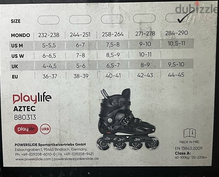 Powerslide playlife Aztec skate 6