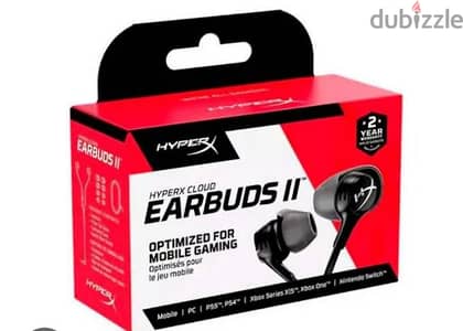 Hyperx Cloud Earbuds II Black