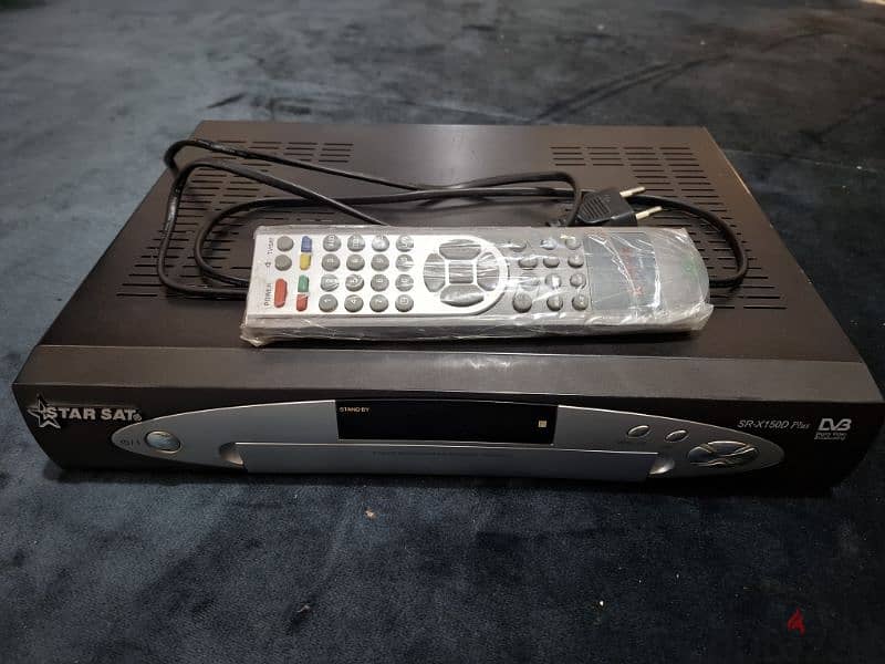 Receiver StarSat SR-X150D Plus/ريسيفر ستارسات 0