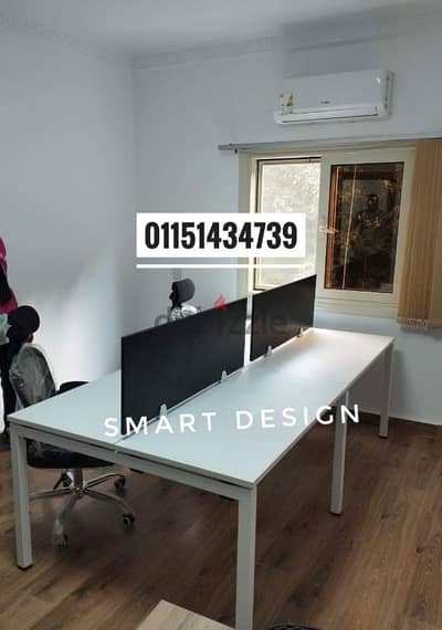 خليه عمل بارتيشن مكاتب موظفين ورك ستيشن work station partition desk