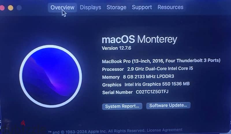 MacBook Pro 2016 3