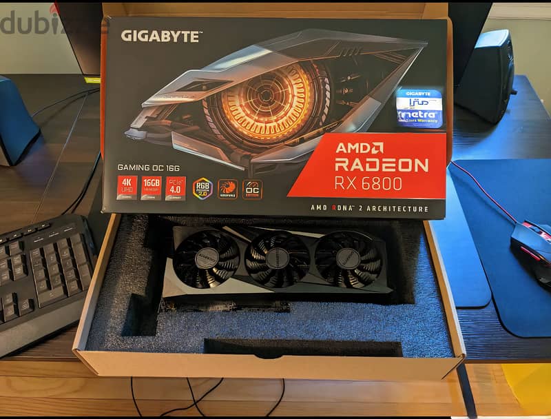 RX 6800 Gigabyte Gaming Oc 16G 7