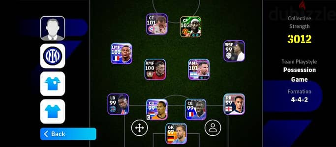 حساب بيس  efootball pes 2025