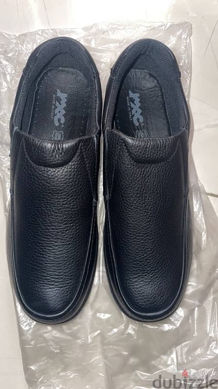 IMAC shoes size 43 made in Italy Slip-On حذاء اسود وارد ايطاليا 3