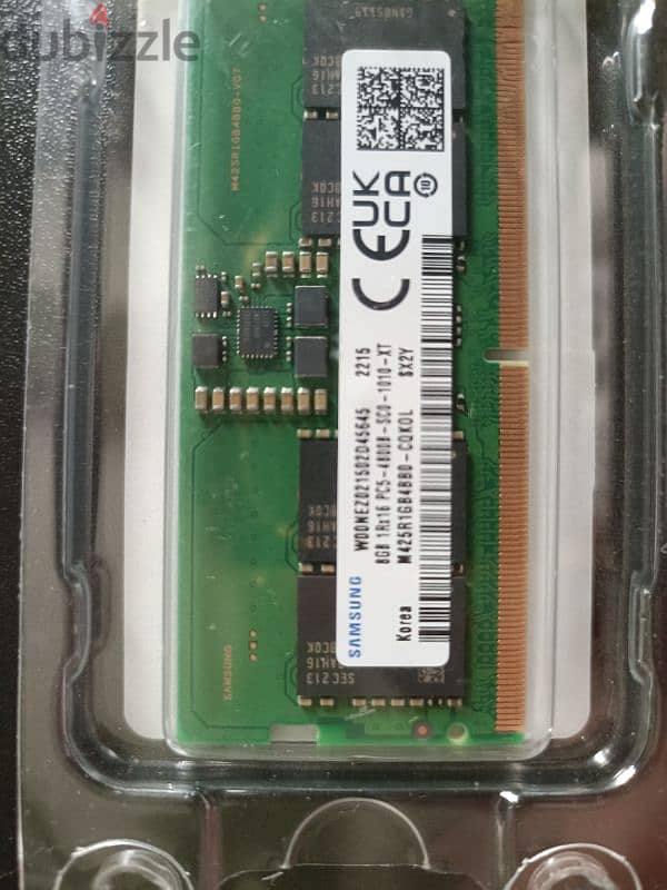 2x Samsung DDR5 8 Gb 1