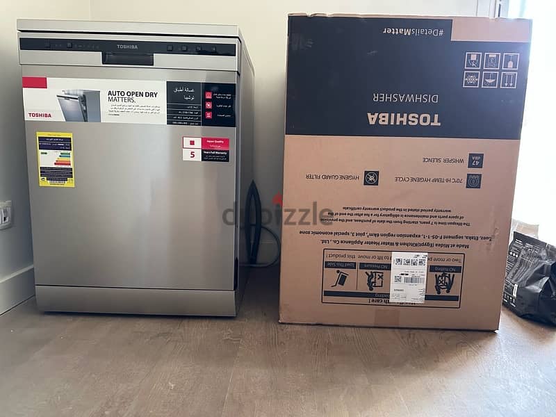 Brand new Toshiba Dishwasher - غسالة أطباق توشيبا جديدة 1