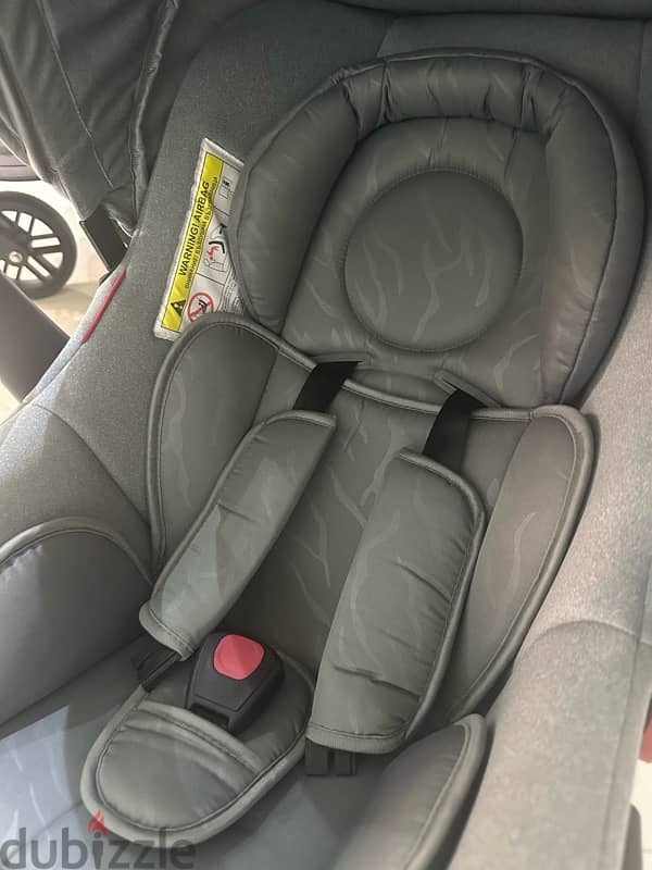 Stroller & car seat سترولر وكارسيت 9