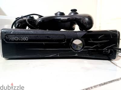 Xbox 360 + 2 controller + all cables