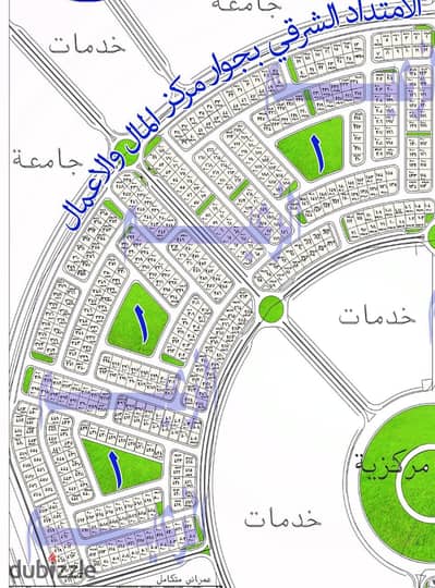 Land for sale in the eastern expansions of Badr City